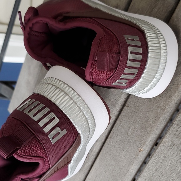 Puma Pacer Next Cage 368066 02 T Foam Women's Maroon Sneakers - Size 5.5 - Picture 8 of 10